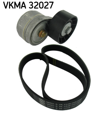 SKF VKMA 32027 Kit Cinghie Poly-V